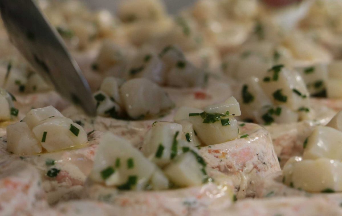 Le chef en cuisine